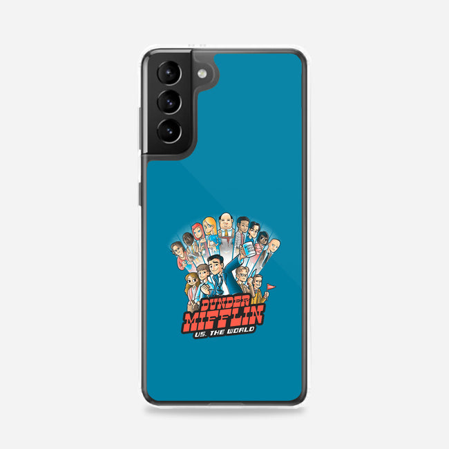 Dunder Mifflin Vs The world-samsung snap phone case-trheewood