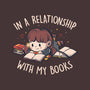 In A Relationship With My Books-none beach towel-eduely