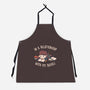 In A Relationship With My Books-unisex kitchen apron-eduely