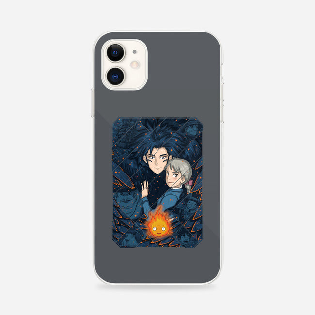 Howl's Moving Castle Tiles-iphone snap phone case-danielmorris1993