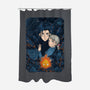 Howl's Moving Castle Tiles-none polyester shower curtain-danielmorris1993