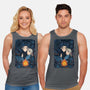 Howl's Moving Castle Tiles-unisex basic tank-danielmorris1993