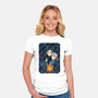 Howl's Moving Castle Tiles-womens fitted tee-danielmorris1993