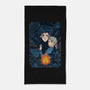 Howl's Moving Castle Tiles-none beach towel-danielmorris1993