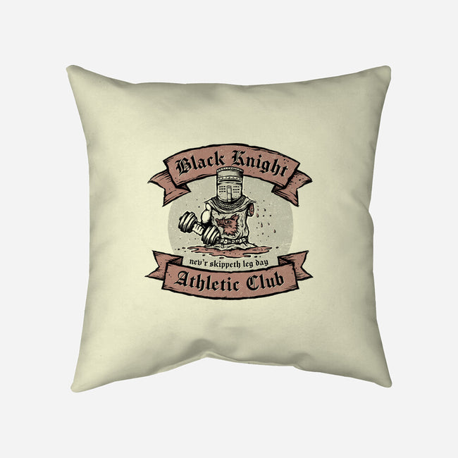 Nev'r Skippeth Leg Day-none removable cover w insert throw pillow-kg07