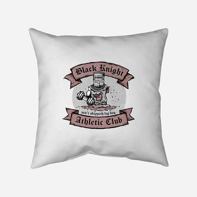 Nev'r Skippeth Leg Day-none removable cover w insert throw pillow-kg07