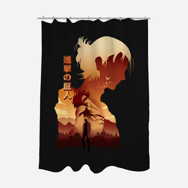 Revenge The Fate-none polyester shower curtain-hirolabs