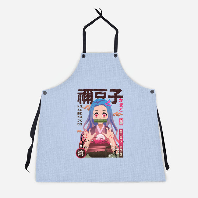 Beauty Demon-unisex kitchen apron-hirolabs