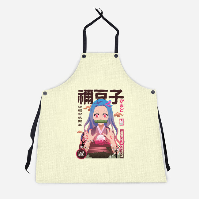 Beauty Demon-unisex kitchen apron-hirolabs