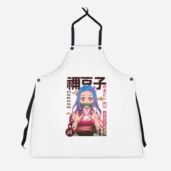 Beauty Demon-unisex kitchen apron-hirolabs