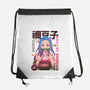 Beauty Demon-none drawstring bag-hirolabs