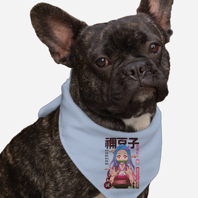 Beauty Demon-dog bandana pet collar-hirolabs