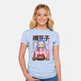 Beauty Demon-womens fitted tee-hirolabs