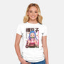 Beauty Demon-womens fitted tee-hirolabs