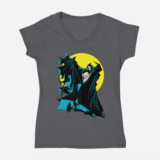 Pick Up The Phone-womens v-neck tee-MarianoSan