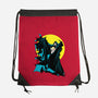 Pick Up The Phone-none drawstring bag-MarianoSan