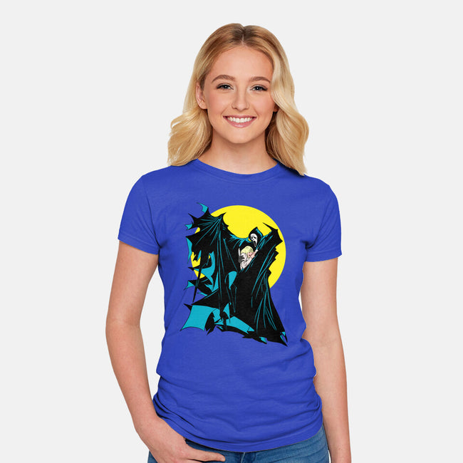 Pick Up The Phone-womens fitted tee-MarianoSan