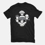 Bohemian Hunters-womens fitted tee-retrodivision
