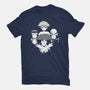 Bohemian Hunters-womens fitted tee-retrodivision