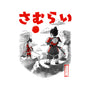 Samurai Battle-none drawstring bag-Arigatees