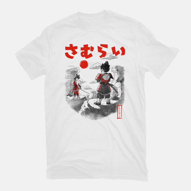 Samurai Battle-unisex basic tee-Arigatees