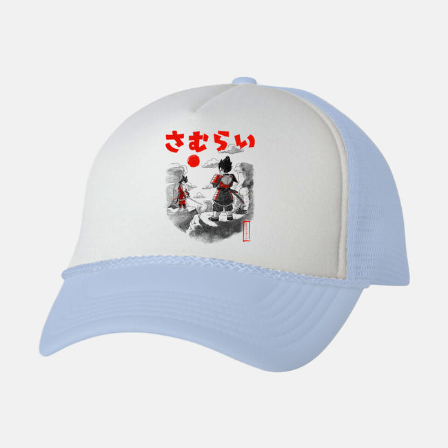 Samurai Battle-unisex trucker hat-Arigatees
