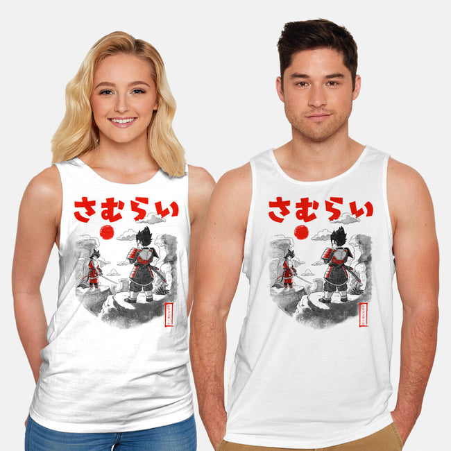 Samurai Battle-unisex basic tank-Arigatees