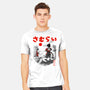 Samurai Battle-mens heavyweight tee-Arigatees