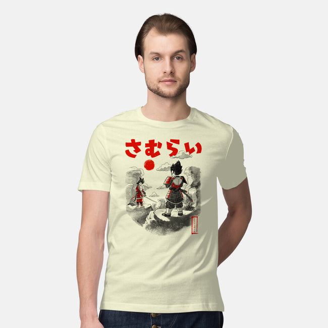 Samurai Battle-mens premium tee-Arigatees