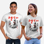 Samurai Battle-unisex basic tee-Arigatees