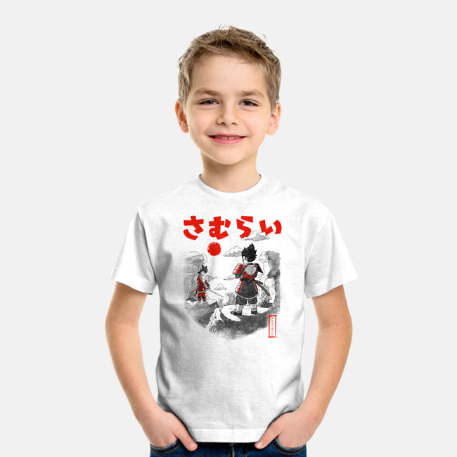 Samurai Battle-youth basic tee-Arigatees