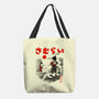 Samurai Battle-none basic tote-Arigatees