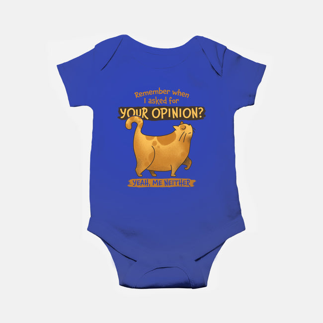 I Didn't Ask-baby basic onesie-zawitees