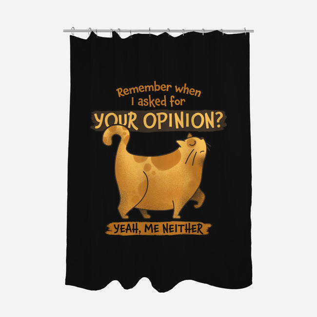 I Didn't Ask-none polyester shower curtain-zawitees