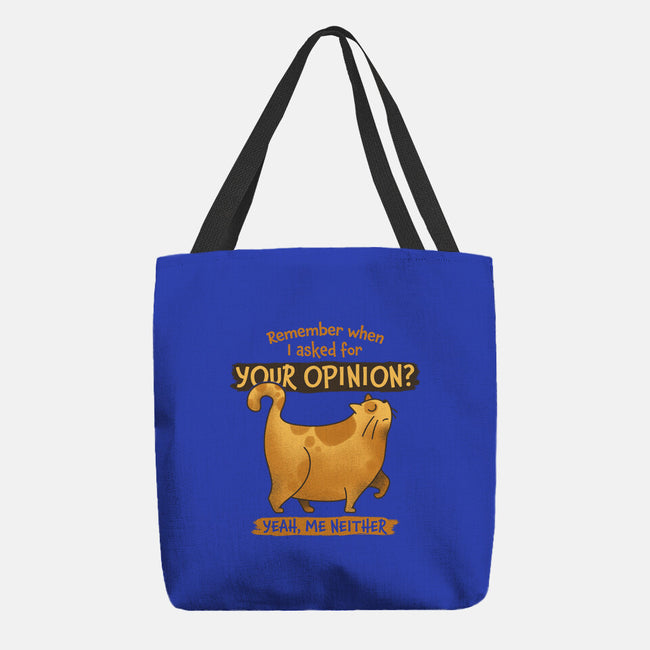 I Didn't Ask-none basic tote-zawitees