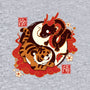 Yin And Yang Tiger Dragon-unisex crew neck sweatshirt-NemiMakeit