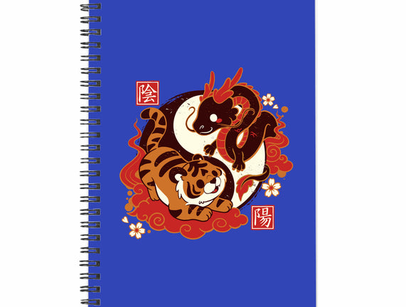 Yin And Yang Tiger Dragon