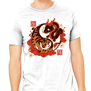 Yin And Yang Tiger Dragon
