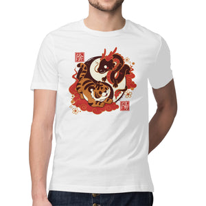 Yin And Yang Tiger Dragon