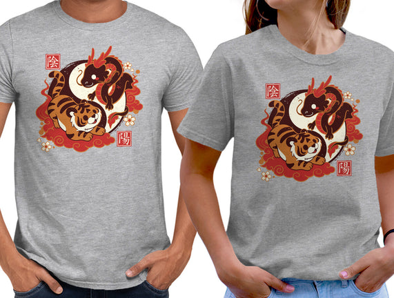 Yin And Yang Tiger Dragon