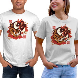 Yin And Yang Tiger Dragon