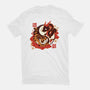 Yin And Yang Tiger Dragon-womens basic tee-NemiMakeit