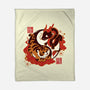 Yin And Yang Tiger Dragon-none fleece blanket-NemiMakeit