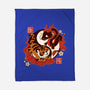 Yin And Yang Tiger Dragon-none fleece blanket-NemiMakeit