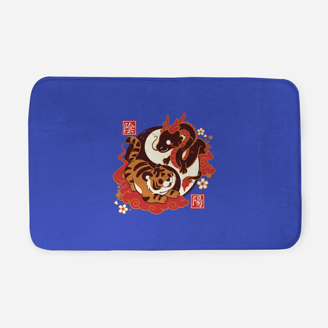 Yin And Yang Tiger Dragon-none memory foam bath mat-NemiMakeit
