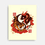 Yin And Yang Tiger Dragon-none stretched canvas-NemiMakeit