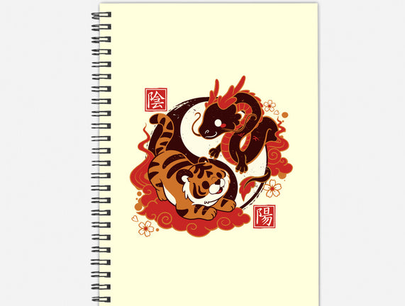 Yin And Yang Tiger Dragon