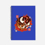 Yin And Yang Tiger Dragon-none dot grid notebook-NemiMakeit