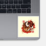 Yin And Yang Tiger Dragon-none glossy sticker-NemiMakeit