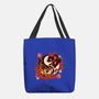 Yin And Yang Tiger Dragon-none basic tote-NemiMakeit